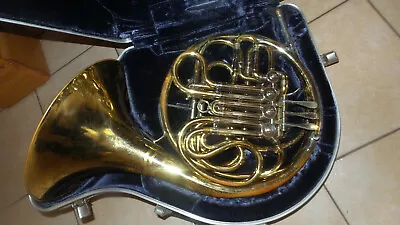 Vintage 60's C.G.Conn Double French Horn W/Case • $395