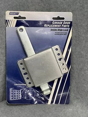 Ideal Door Garage Door Inside Slide Lock Latch Mechanism Residential New Sealed • £9.63