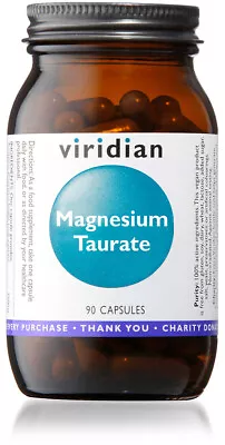 Viridian Magnesium Taurate 90 Capsules • £20.39