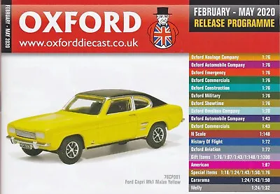 £1.99 • Buy Oxford Diecast February - May 2020 Catalogue