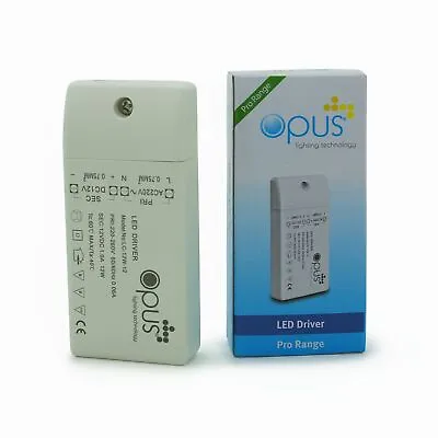 LED Driver Power Supply Transformer 240v - DC 12v 12w  • £4.94