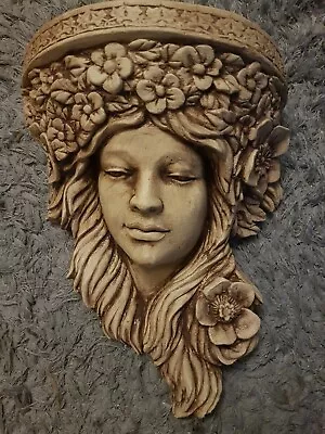 £27 • Buy #1 Art Deco Architectural Flower Ornate Plaster Corbel Bracket Shelf Wall Plaque