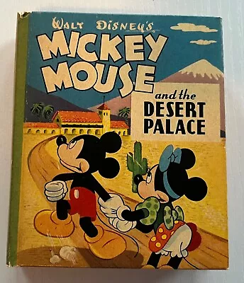 Disney's Mickey Mouse And The Desert Palace Big/ Better Little Book #1451VF-NM • $67.50