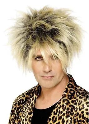 Wild Boy Wig Rod Stewart Duran 80s Rocker Rock Punk Pop Singer Blond Highlights • $31.80