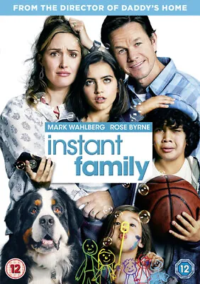 Instant Family DVD (2019) Mark Wahlberg Anders (DIR) Cert 12 Quality Guaranteed • £2.50