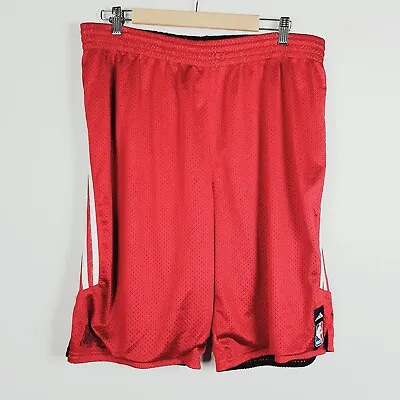 MIAMI HEAT Adidas Mens Size XL Reversible NBA 2013 Mesh Shorts • £74.92
