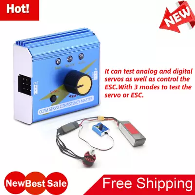 £6.65 • Buy ESC Servo Consistency Master Motor Tester ESC Checker For RC Plane Car Boat