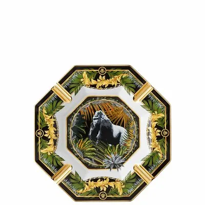 Versace By Rosenthal Germany   La Regne Animal Gorilla  Ashtray 5 1/2  Inch.  • $268