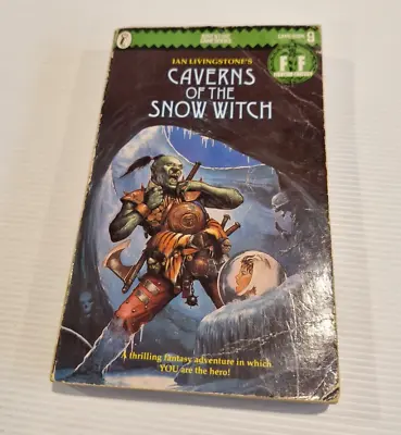 Fighting Fantasy Ian Livingstone #9 Caverns Of The Snow Witch Fantasy Gamebooks • $33.20