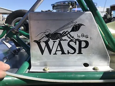 WASP Bug Kart Decals McCulloch Wasp Stinger Black Widow • $21.99