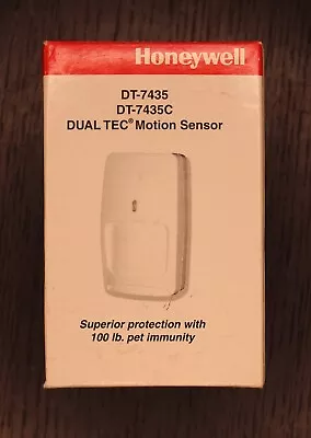 Honeywell Wireless Dual Tec Motion Sensor DT-7435C • $40