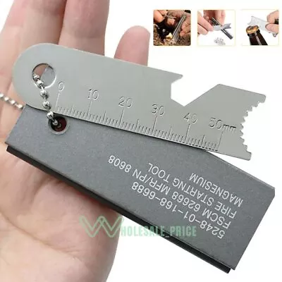 Magnesium Block Flint Fire Starter Emergency Survival Camping • $8.69