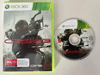 Crysis 3 - Xbox 360 PAL - CRYTEK - Complete In Box - Free Shipping! • $9.95