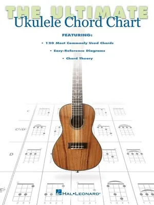 $14.95 • Buy Ultimate Ukulele Chord Chart (Softcover Book)