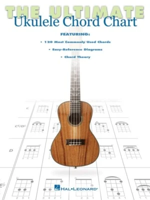 $16.95 • Buy Ultimate Ukulele Chord Chart (Softcover Book)