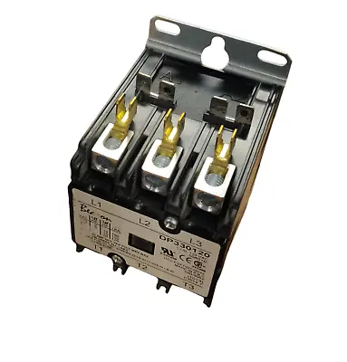 Beacon DP330120 3 Pole 120VAC 50/60Hz Coil Definite Purpose Contactor NEW • $15.73