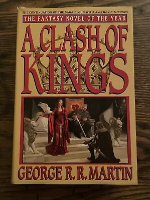 Song Of Ice & Fire Clash Of Kings George R. R. Martin 1999 Bantam VERY GOOD • $59.95