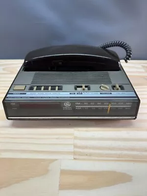 Vintage Retro GE AM/FM Radio Alarm Clock Phone General Electric Model 7-4719A  • $19.95