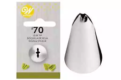 £5.87 • Buy Wilton Leaf Nozzle Tip #70 Buttercream Frosting Flowers Cupcakes