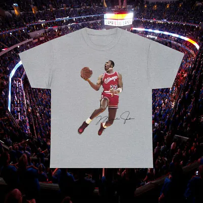 Young Michael Jordan Dunk Tshirt - Gold Chain Tee - Basketball Shirt - Unisex  • $16.92