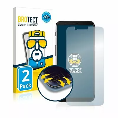 $34.99 • Buy OnePlus 5T ,  2 X BROTECT® Flex 3D Full Cover Screen Protector