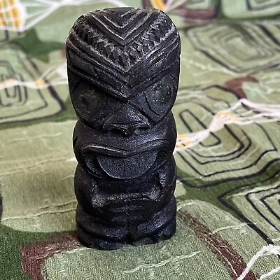 Vintage Polynesian Folk Art Hand Carved Maori Tiki From New Zealand • $14.99