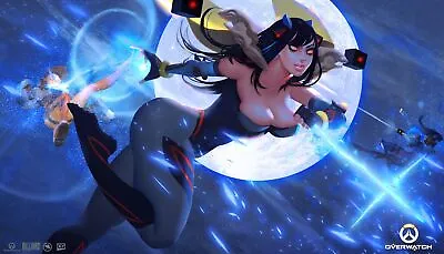 Anime Fantasy Art Magic Girls Overwatch Pc Gaming Big Playmat Gaming Mat Desk • $62.37