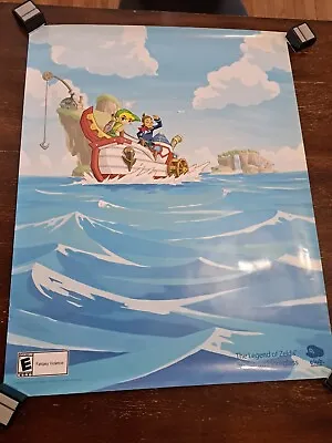 2006 Poster .Club Nintendo. Zelda Phantom Hourglass • $14.92