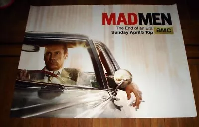 AMC MAD MEN Madmen SEASON 7 5FT SUBWAY POSTER Jon Hamm FINAL SEASON Part 2 2015 • $23.99