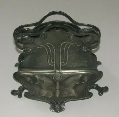 Door Mail Letter WMF Art Nouveau Butterfly Jugendsil WMF Letter Holder • $272.99