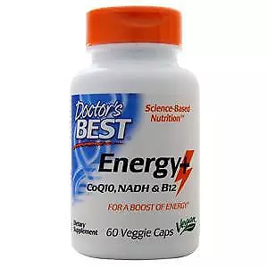 Doctor's Best Energy + CoQ10 NADH & B12  60 Vcaps • $33.39