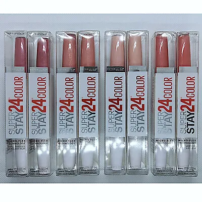 2X Maybelline Super Stay 24 Hour Lip Color Liquid Lipstick ~ Choose Your Color ~ • $18.45