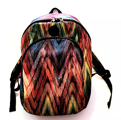 Billabong Backpack Bag Straps Multicoloured Two Compartments Inside Zip Pocket • $40