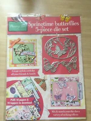 Memory Box Springtime Butterflies 5- Piece Die Set CARDMAKING  • £6.99
