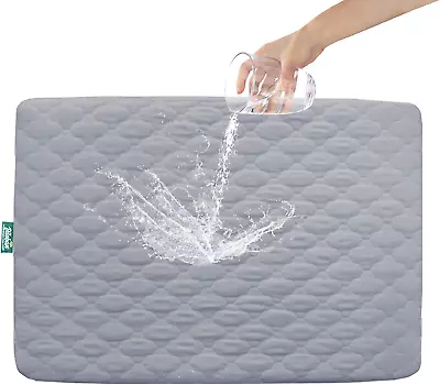 Pack N Play Sheets Quilted Waterproof Mattress Pad/Protector Fits For Graco & B • $24.56