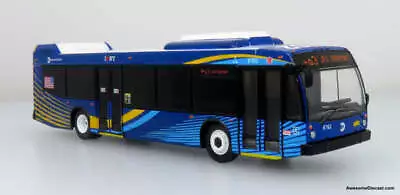 Iconic Replicas 1/87 Nova Bus LFSD Transit Bus - MTA New York City 87-0498 • $49.99