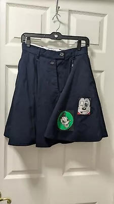 Disney 100 Mickey Mouse Skater Skirt Chino Fit And Flare Size 36 Tommy Hilfiger • $45