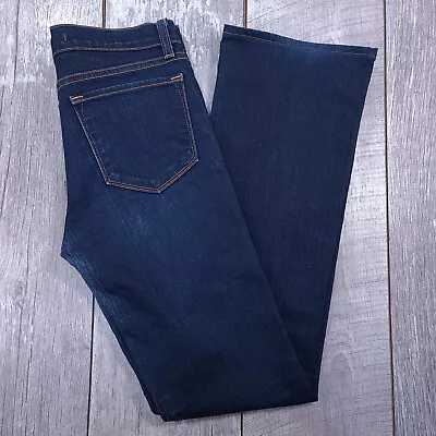 J BRAND Jeans Womens 27x32 Dark Blue Denim 818 INK Bootcut Mid Rise Pants • $21.87