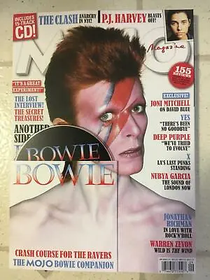 MOJO Magazine & CD September 2020 DAVID BOWIE LOST INTERVIEW Ravers DEEP PURPLE • $11.99