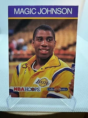 1990 Nba Hoops Collect A Books Magic Johnson #29 • $3