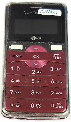 LG EnV2 / EnV 2 VX9100 - Maroon / Red ( Verizon ) Cellular Keyboard Phone • $5.09