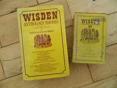 £7.99 • Buy Wisden Anthology 1940-1963 & Wisden Cricketers Almanack 1982 HB Books