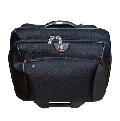 Wenger Swiss Gear Potomac Comp-U-Roller Double Gusset 17  Wheeled Laptop Case • $39.97