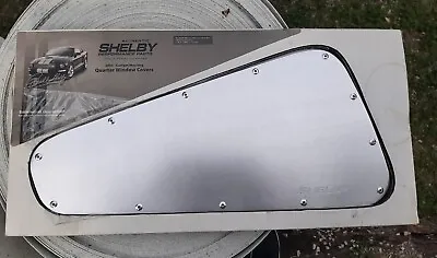 Shelby Performance Parts Quarter Window Covers For 06-08 Shelby GT Ford Mustang • $500