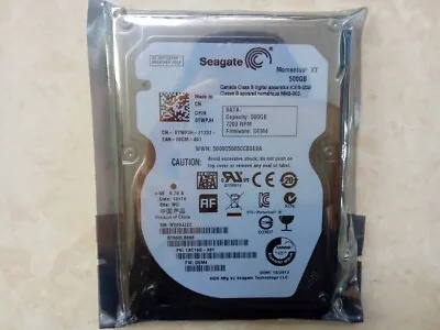 Seagate 500GB ST500LX003 SSHD Hybrid Drive 2.5  (SSD 8GB) 7200 RPM SATA 6Gb/s • $38