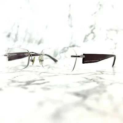 Marchon Airlock 2 AL800/116 045 Rimless Eyeglasses Frames 53-18-140 • $44.98