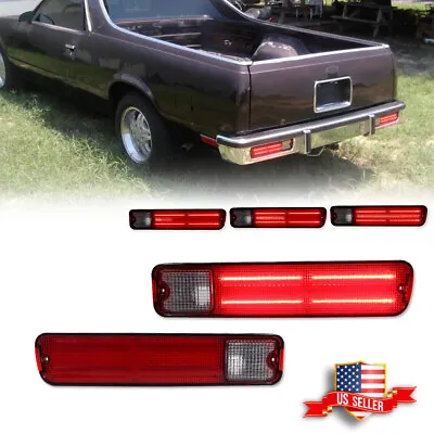 Red LED Rear Tail Brake Light For 79-87 Chevrolet El Camino Malibu GMC Caballero • $99.99