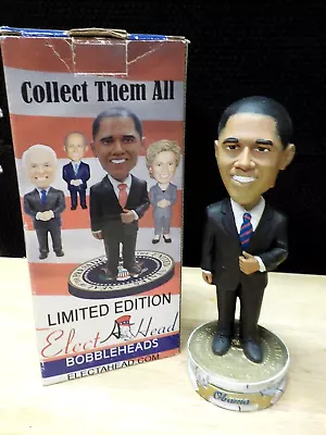 Elect A Head Barack Obama Bobble Head Figurine  New In Box • $29.99