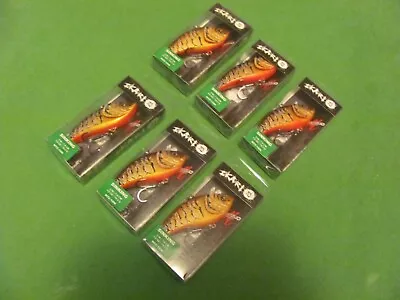 Lot Of 6 MATZUO  IKARI Anger Shad - Sinking - 1/2 Oz. - 3  - Shake Rattle & Go. • $29.95