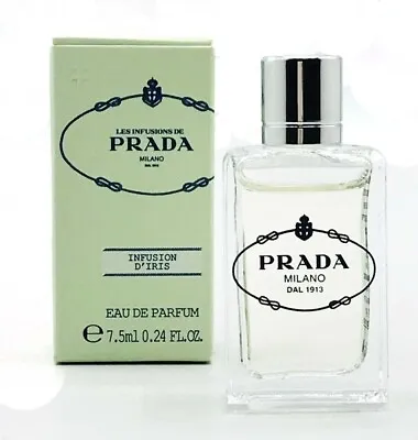 Prada Infusion D' Iris .24 Oz / 7.5 Ml Eau De Parfum Miniature Splash • $22